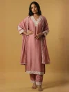 Blush Pink Embroidered 3-Piece Set